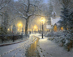 Load image into Gallery viewer, DIY 5D Diamond Painting Snow Winter Landscape
