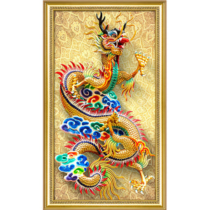 DIY 5D Diamond Painting Dragon Kits