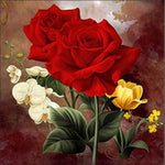 Load image into Gallery viewer, DIY Diamond Painting 5D Red Rose Kits
