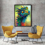 Load image into Gallery viewer, DIY 5D Full Drill Chameleon Diamond Painting Kits for Adults
