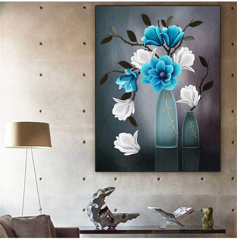 5D DIY Full Drill Diamond Painting -Peony Flower