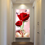 Load image into Gallery viewer, 5D Red Rose Swan DIY Diamond Painting Kits
