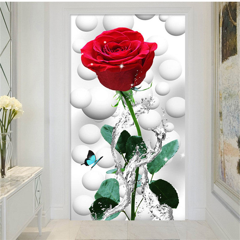 DIY 5D Red Rose Diamond Painting Kits