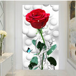 Load image into Gallery viewer, DIY 5D Red Rose Diamond Painting Kits
