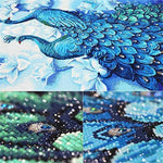 Load image into Gallery viewer, 5D Two Blue Peacocks DIY Diamond Painting Kits
