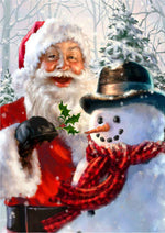 Load image into Gallery viewer, DIY Santa Claus 5D Diamond Painting
