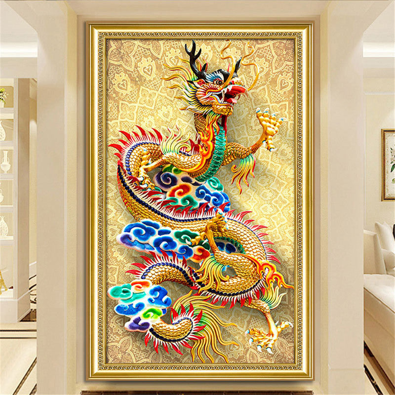 DIY 5D Diamond Painting Dragon Kits