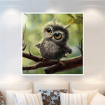 Load image into Gallery viewer, 5D Owl DIY Diamond Painting Kit
