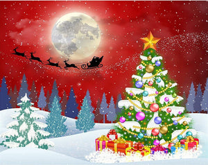 DIY 5D Christmas Tree Diamond Painting