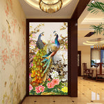 Load image into Gallery viewer, 5D DIY Full Drill Diamond  Painting  Peony Peacock
