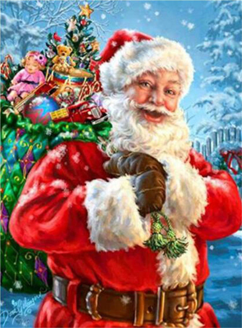 DIY Santa Claus 5D Diamond Painting