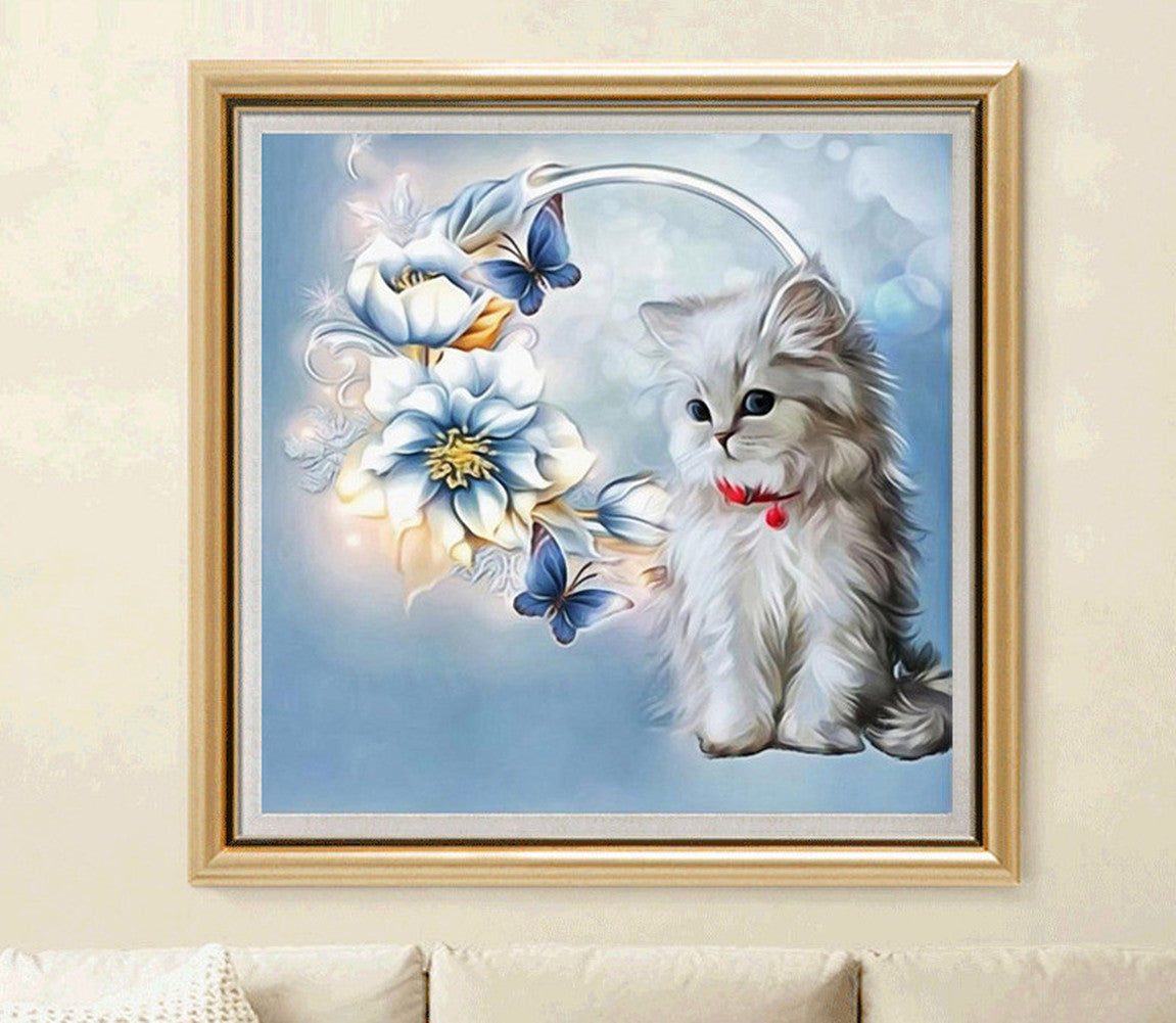 DIY 5D Cat Diamond Painting Kits