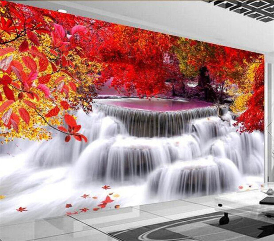 5D Maple Waterfall DIY Diamond Painting Kits