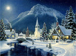 Load image into Gallery viewer, DIY 5D Diamond Painting Snow Winter Landscape
