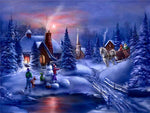 Load image into Gallery viewer, Christmas Eve 5D DIY Diamond Painting
