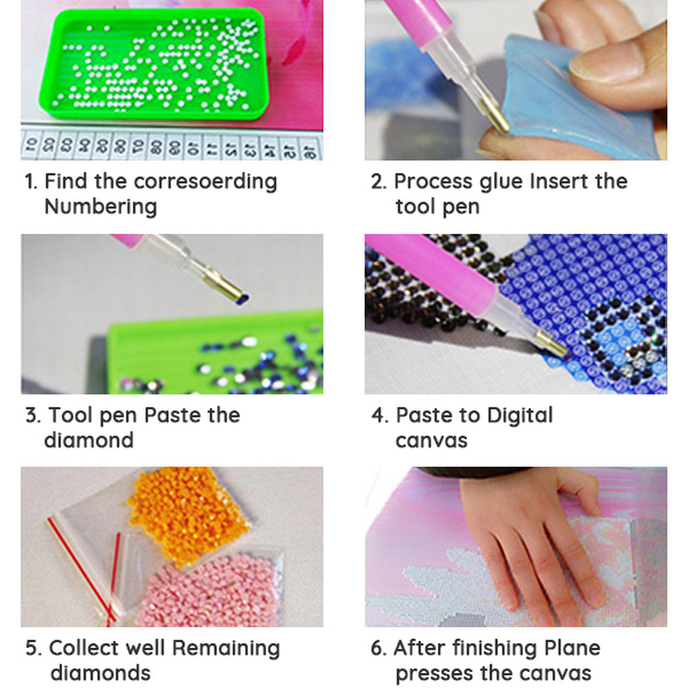 DIY 5D Cat Diamond Painting Kits