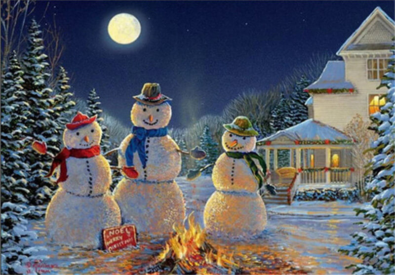 Christmas Eve 5D DIY Diamond Painting