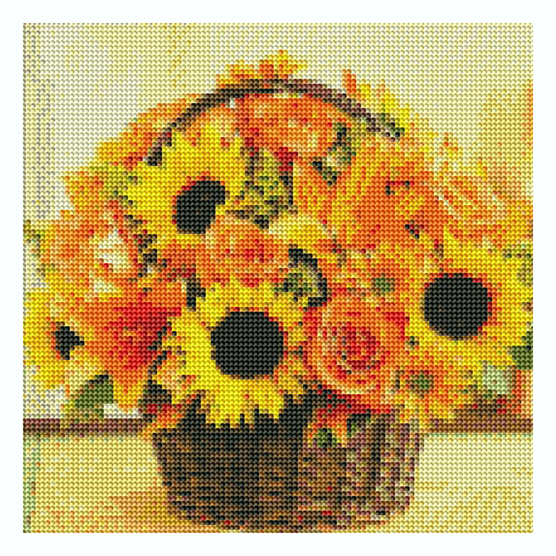 DIY Sunflower 5D Diamond Painting Full Drill Kits