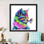 Load image into Gallery viewer, 5D Diamond Painting Full Drill DIY Cat Kits
