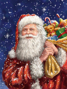 DIY 5D Santa Claus Diamond Painting Kit