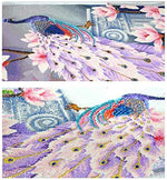 Load image into Gallery viewer, DIY 5D Special Shaped Diamond Painting Peacock Embroidery Craft
