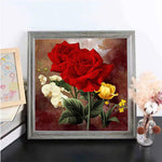 Load image into Gallery viewer, DIY Diamond Painting 5D Red Rose Kits
