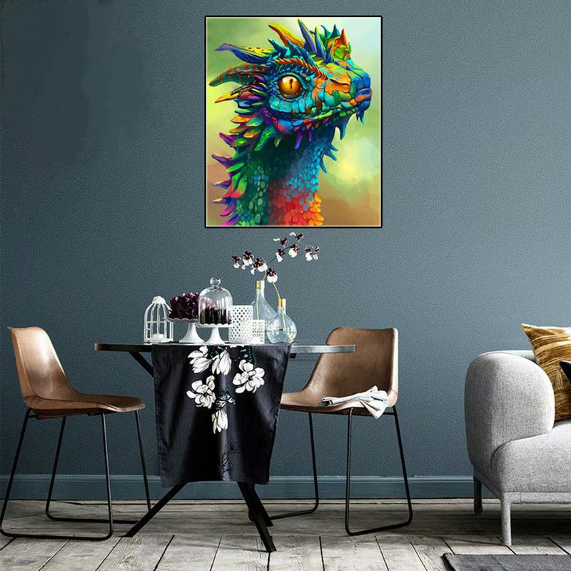 DIY 5D Full Drill Chameleon Diamond Painting Kits for Adults