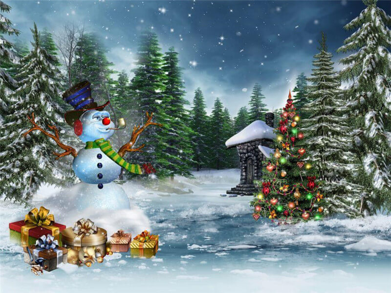 Christmas Snowman DIY 5D Diamond Painting