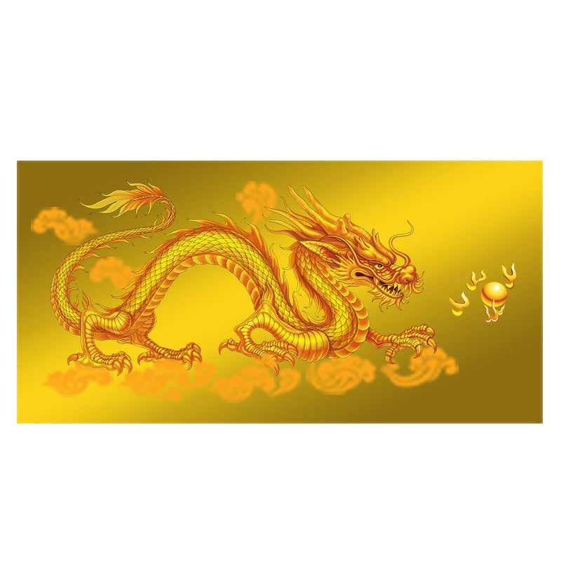 5D Diamond Painting Kits Golden Dragon