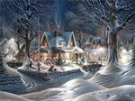 Load image into Gallery viewer, DIY 5D Diamond Painting Snow Winter Landscape
