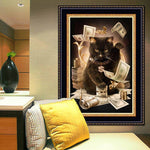 Load image into Gallery viewer, Lucky Cat 5D Diamond Painting Kits
