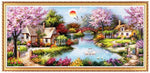 Load image into Gallery viewer, 5D DIY Diamond Painting Cherry Blossoms Tree Kits
