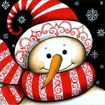 Load image into Gallery viewer, Diamond Painting Cartoon Christmas Snowman
