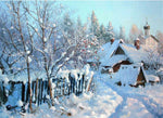 Load image into Gallery viewer, DIY 5D Diamond Painting Snow Winter Landscape
