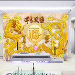 Load image into Gallery viewer, DIY 5D Golden Dragon Diamond Painting
