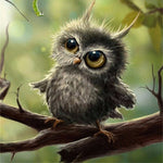 Load image into Gallery viewer, 5D Owl DIY Diamond Painting Kit
