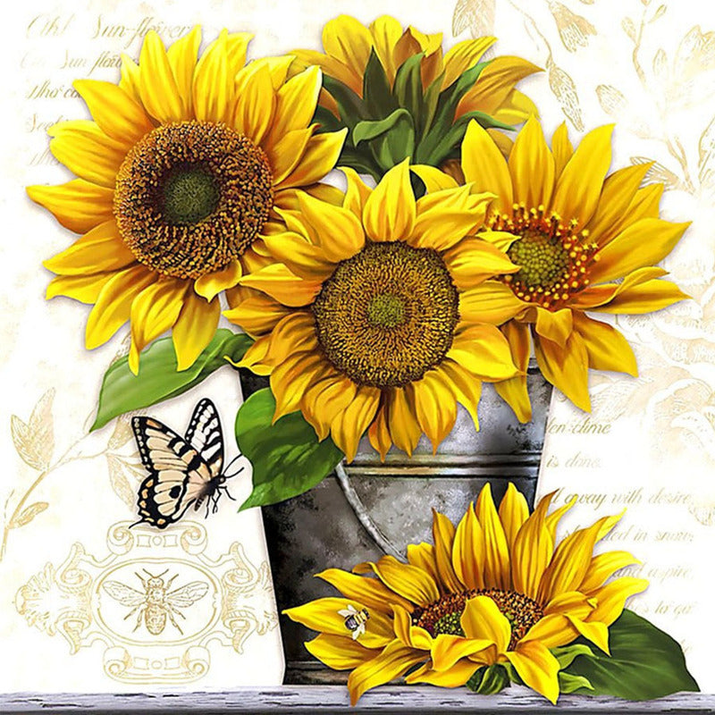 DIY 5D Diamond Painting Sunflower Kits