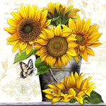 Load image into Gallery viewer, DIY 5D Diamond Painting Sunflower Kits
