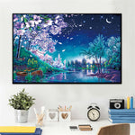 Load image into Gallery viewer, 5D DIY Diamond Paintings Summer Night Scenery Kits
