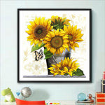 Load image into Gallery viewer, DIY 5D Diamond Painting Sunflower Kits
