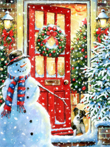 DIY 5D Diamond Painting Christmas Snowman Set