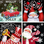 Load image into Gallery viewer, 4 Packs DIY 5D Diamond Painting Christmas Kits
