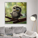 Load image into Gallery viewer, 5D Owl DIY Diamond Painting Kit
