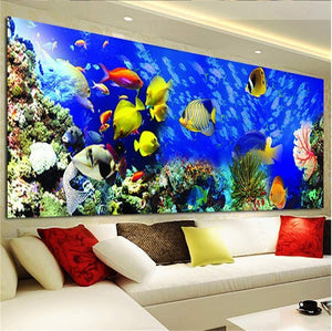 5D DIY  Ocean World  Full Drill Diamond Painting