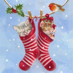 Load image into Gallery viewer, 5D DIY Diamond Painting-Christmas Socks
