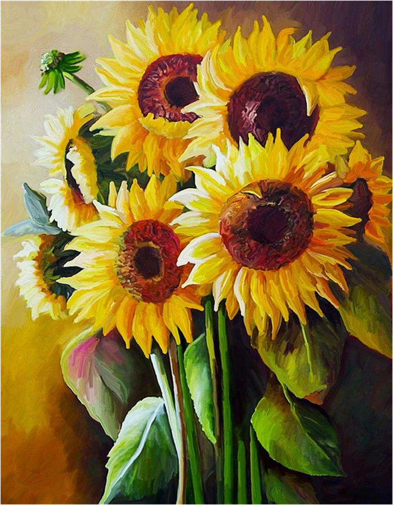 5D DIY Diamond Painting Kit- sunflower