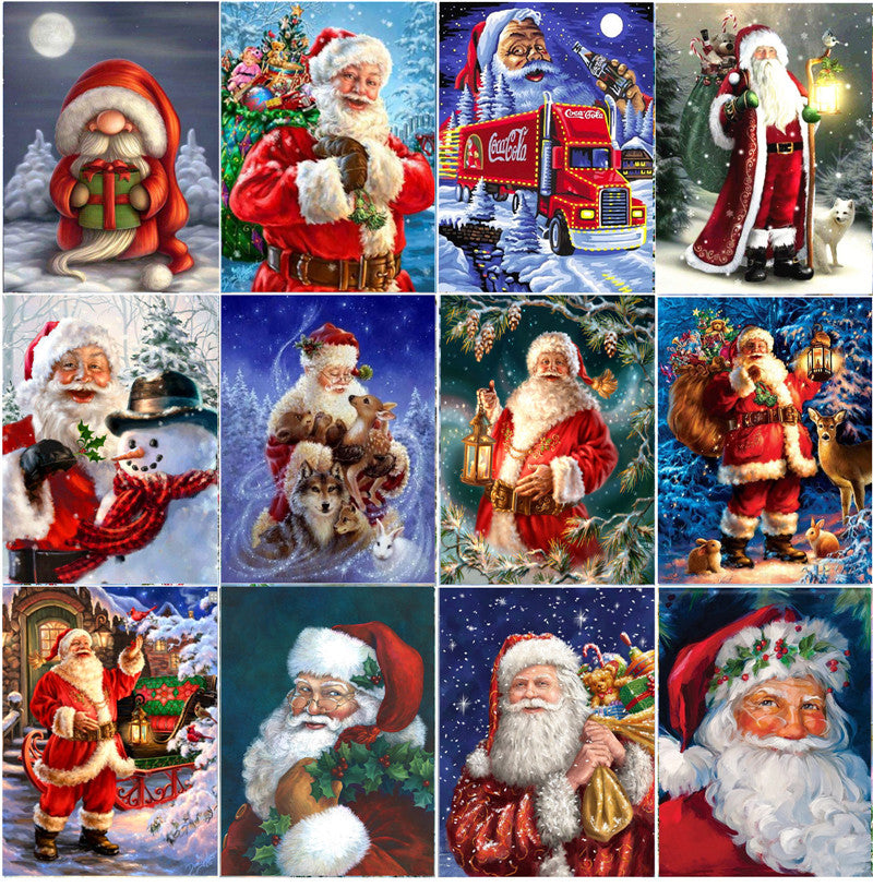 DIY Santa Claus 5D Diamond Painting