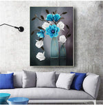 Load image into Gallery viewer, 5D DIY Full Drill Diamond Painting -Peony Flower
