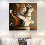 Load image into Gallery viewer, DIY 5D Cat Diamond Painting Kits
