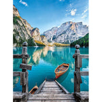 Load image into Gallery viewer, 5D DIY Diamond Painting Kit- Boat-Blue lake
